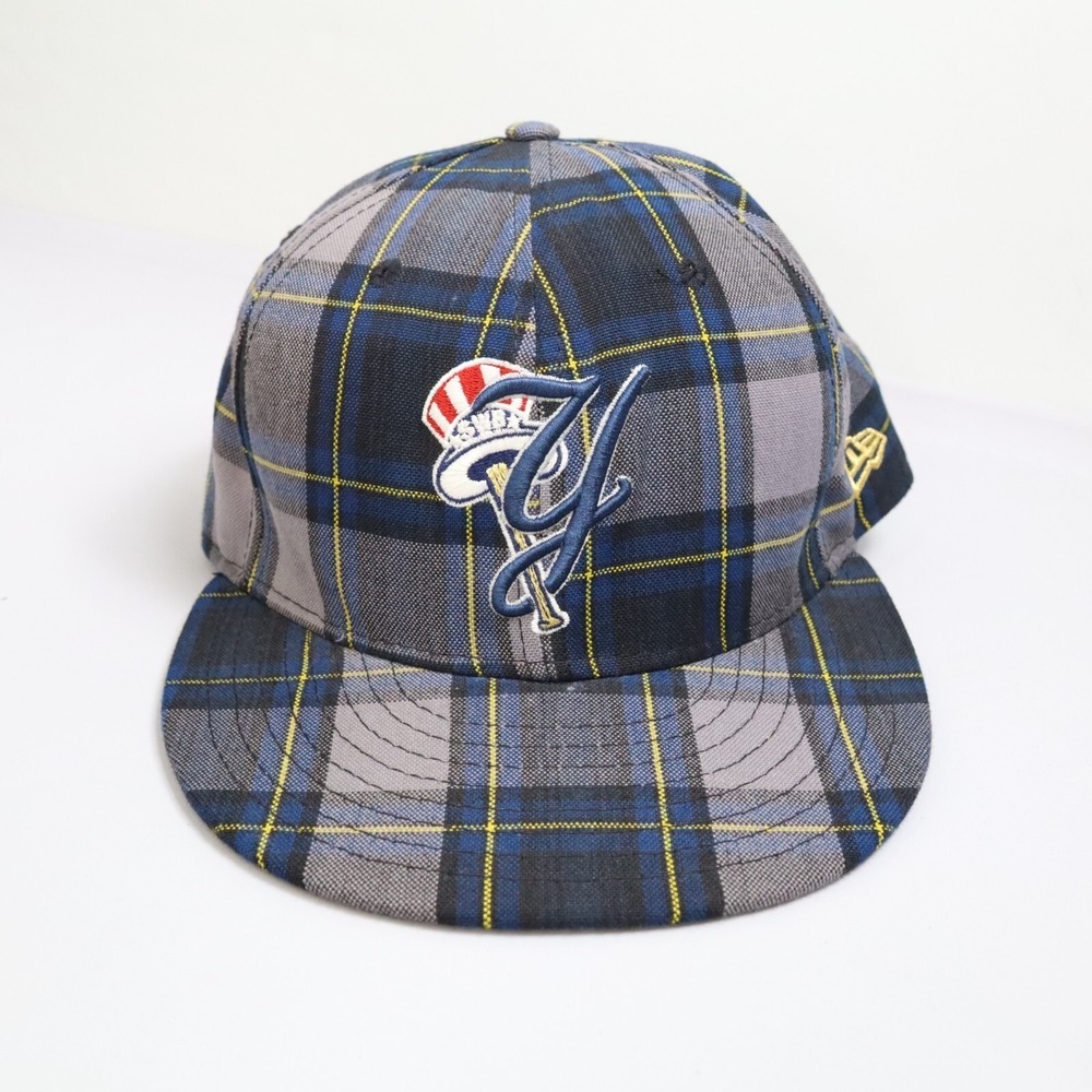 Scranton-Wilkes Barre Minor League Yankees New Era 59Fifty Fitted 7 3/8 Plaid